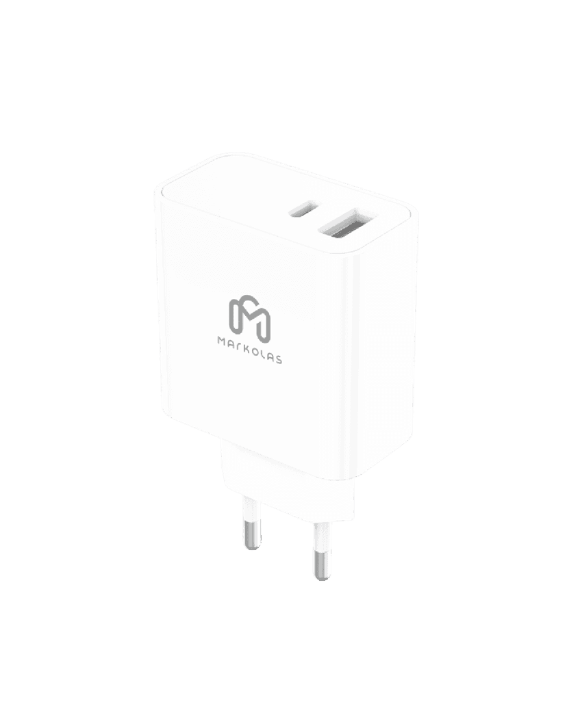 Dual Port Charger (USB + Type-C)
